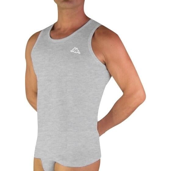 Майка Kappa CANOTTA SPALLA LARGA 2XL Сірий (K1325) Майка Kappa CANOTTA SPALLA LARGA 2XL Сірий (K1325)