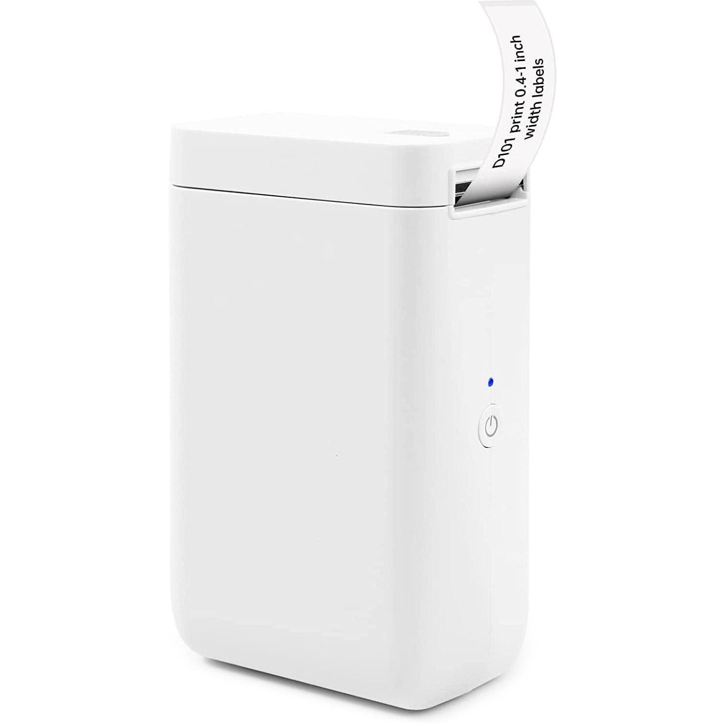 Термопринтер для наклеек Niimbot D101 Bluetooth 203dpi 1200 mAh White (614708)
