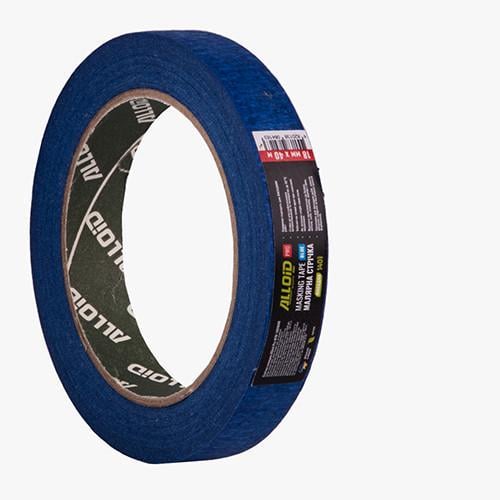 Лента малярная Alloid Pro фасадная синяя 18 мм х 40 м 140 мкм