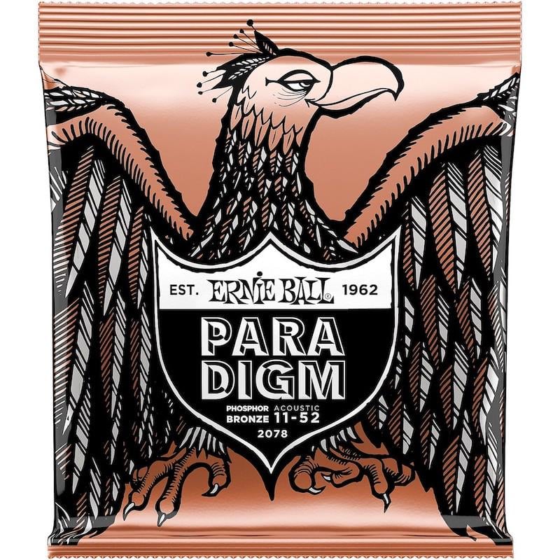 Струны Ernie Ball 2078 Paradigm Phosphor Bronze 11-52 Light (910)