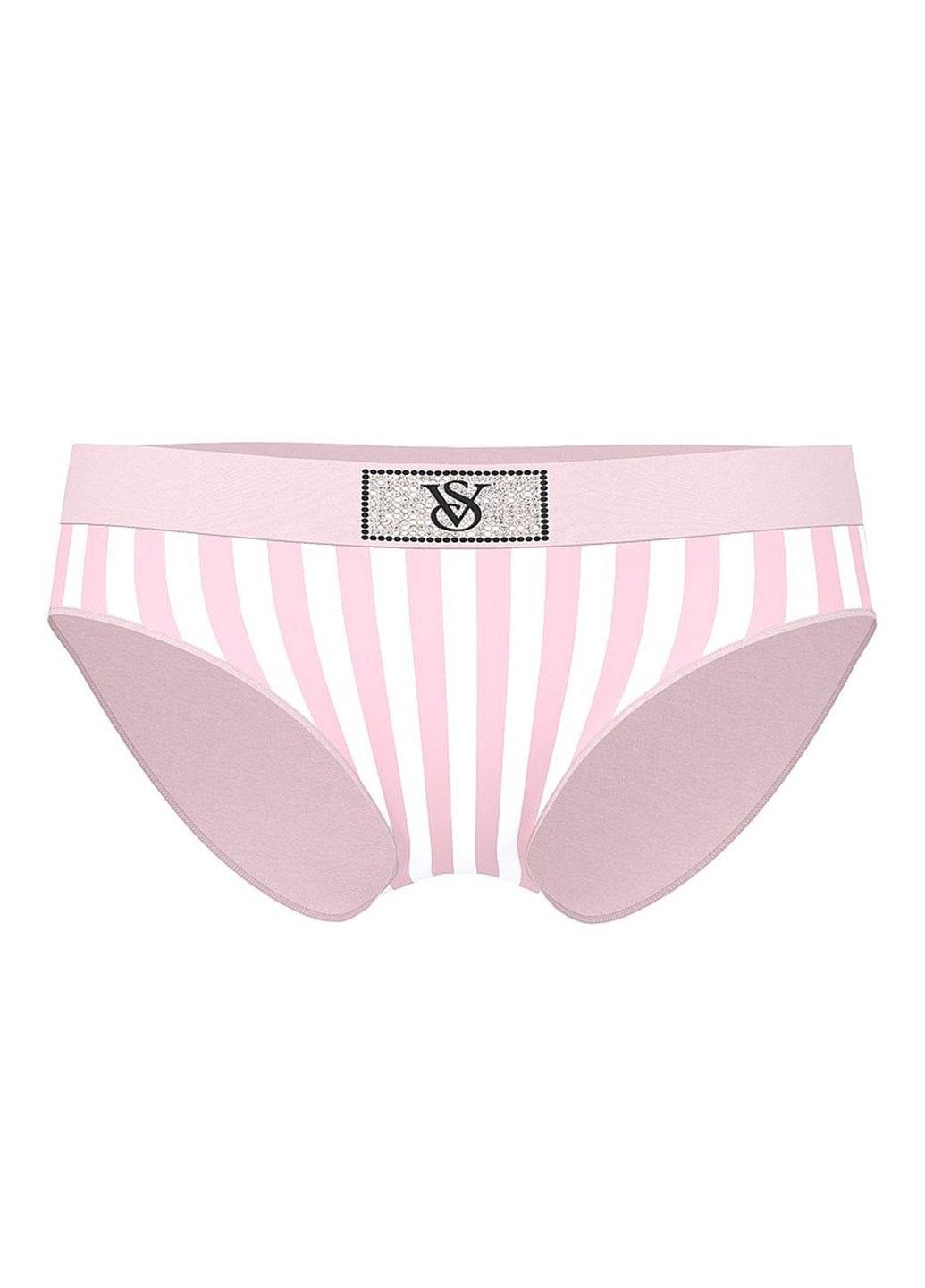 Трусики зі стразами Victoria's Secret L Рожевий (1440000431951SPCL) - фото 4 Трусики зі стразами Victoria's Secret L Рожевий (1440000431951SPCL) - фото 4