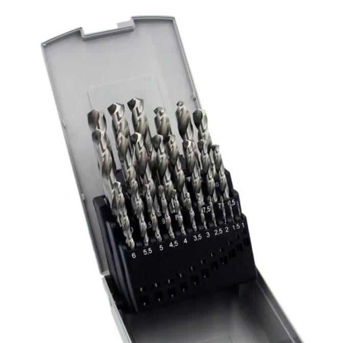 Набор сверл по металлу Haisser 2018905 HSS-1-13х0.5 мм 25 шт. (2018905)