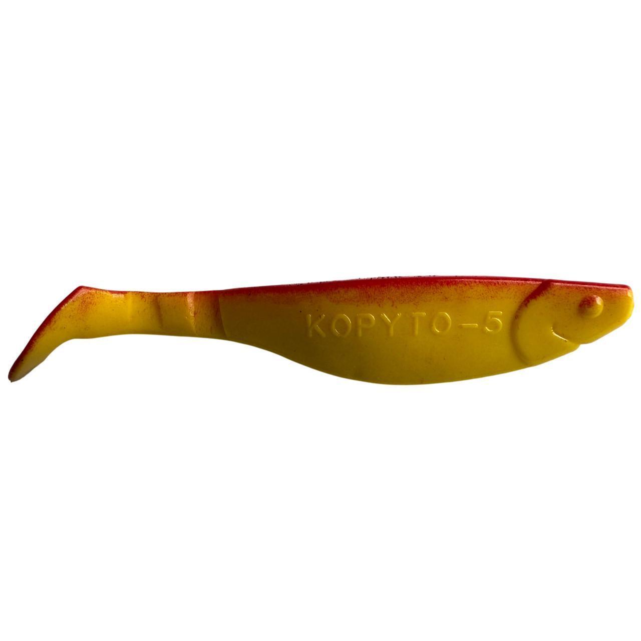 Набір силіконових приманок Relax KOPYTO 5" 5 шт. S062R (2583674347)