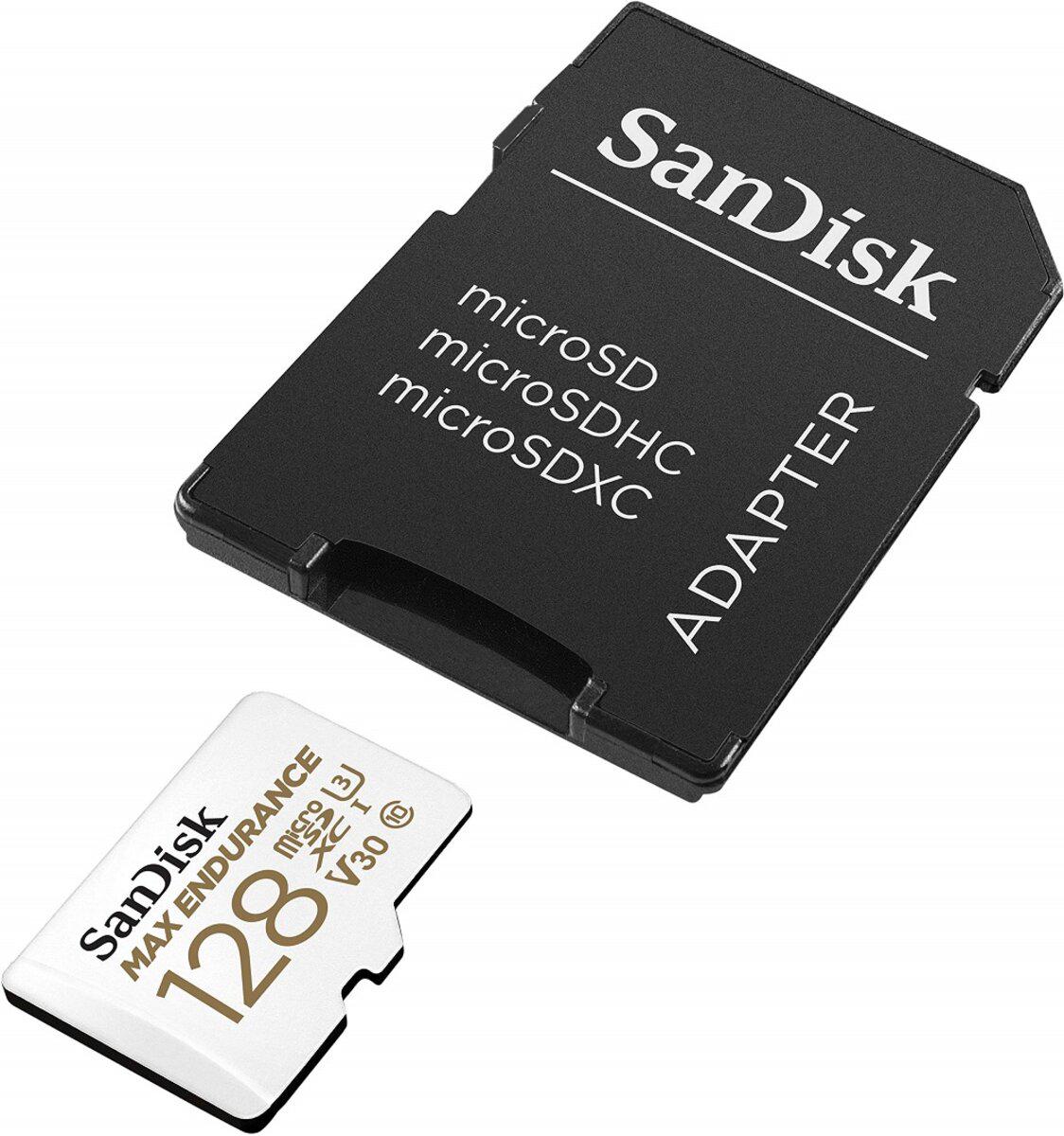 Карта памяти SanDisk Max Endurance 128 Гб Class 10 с SD-адаптером (21264449)