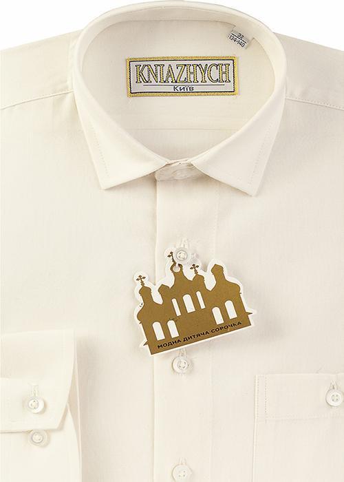 Рубашка Княжич 152-158 см р. 34 Молочный (Wisper)