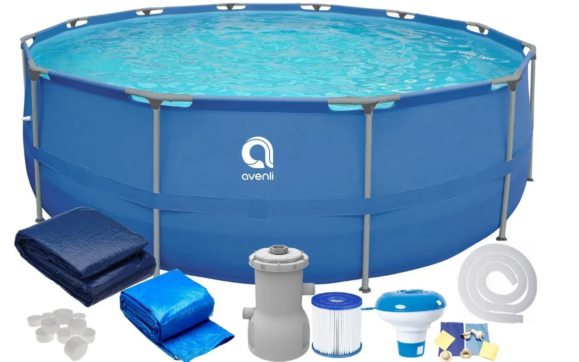 Бассейн каркасный Avenli 305х76 см 4383 л Синий (SC17798) Бассейн каркасный Avenli 305х76 см 4383 л Синий (SC17798)