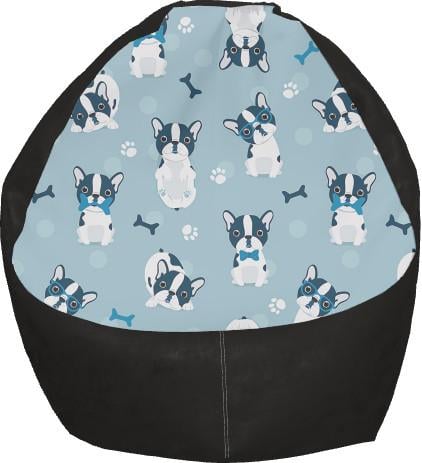 Кресло-груша Собачки в очках S (13280101)