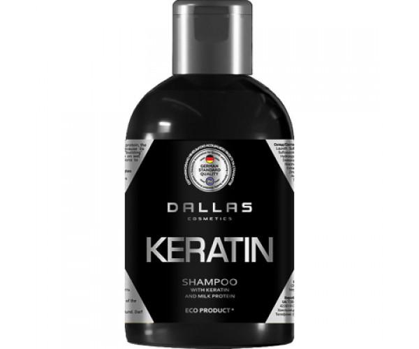 Шампунь Dalas Keratin з кератином і молочним протеїном 1000 г (4260637723345) - фото 1