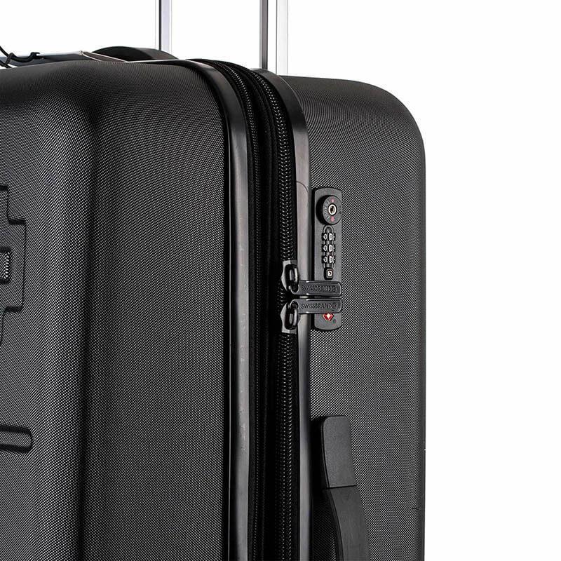 Чемодан Swissbrand Berlin M Black (DAS301485) - фото 4