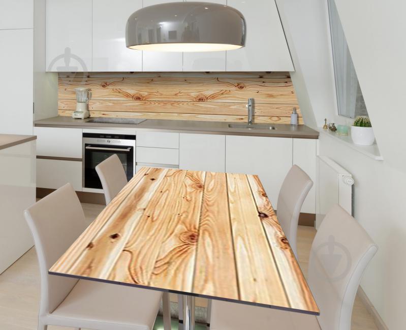 Наклейка 3Д вінілова на стіл Zatarga "Фактурне дерево" 600х1200 мм (Z184067st) Наклейка 3Д вінілова на стіл Zatarga "Фактурне дерево" 600х1200 мм (Z184067st)