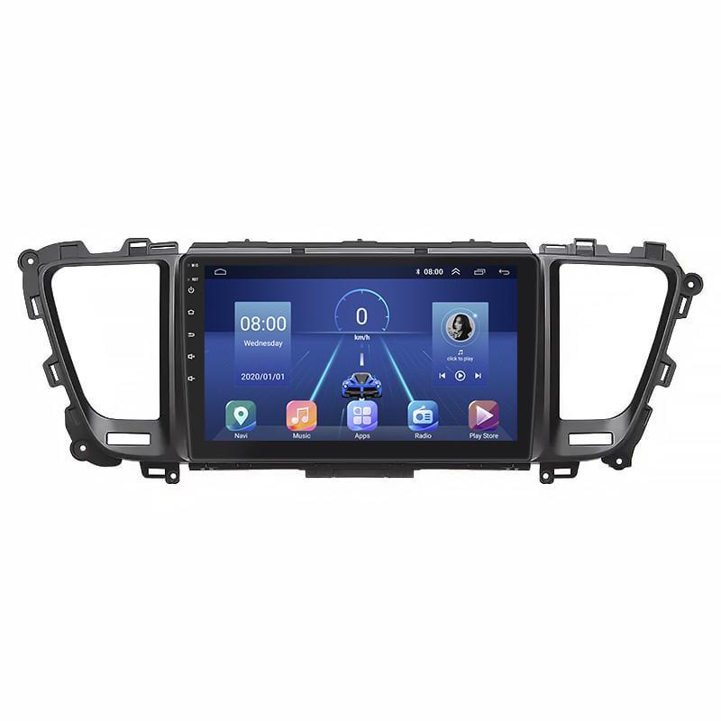 Автомагнитола штатная Lesko для Kia Carnival III 2014-2021 9" 4/32Gb 4G Wi-Fi GPS Top MOB