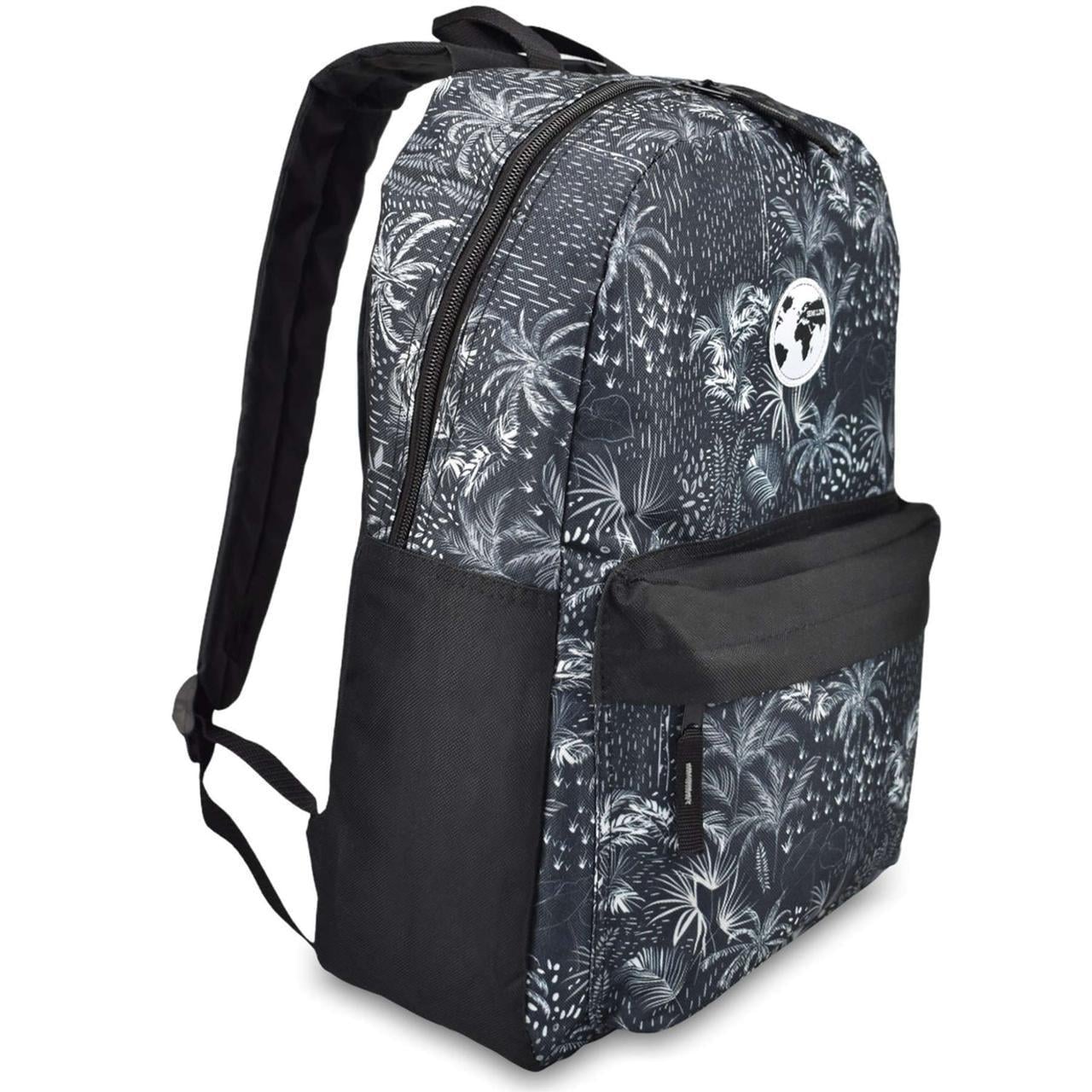 Рюкзак городской SEMI LINE 17 Black Print (J4686-1)