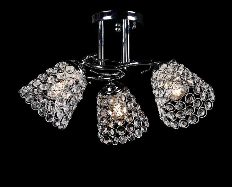 Люстра с плафонами Ray L1940/3 CR (IR006199)