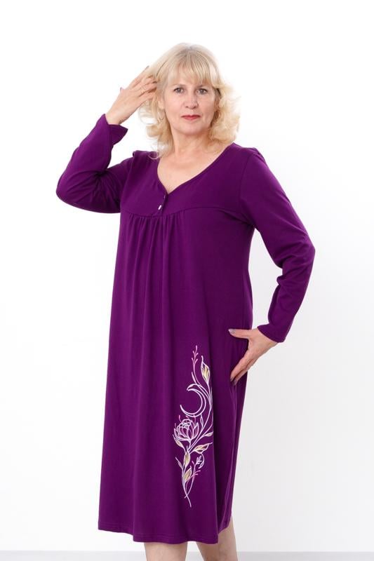 Сорочка жіноча Носи Своє р. 62 Баклажанний (8248-001-33)