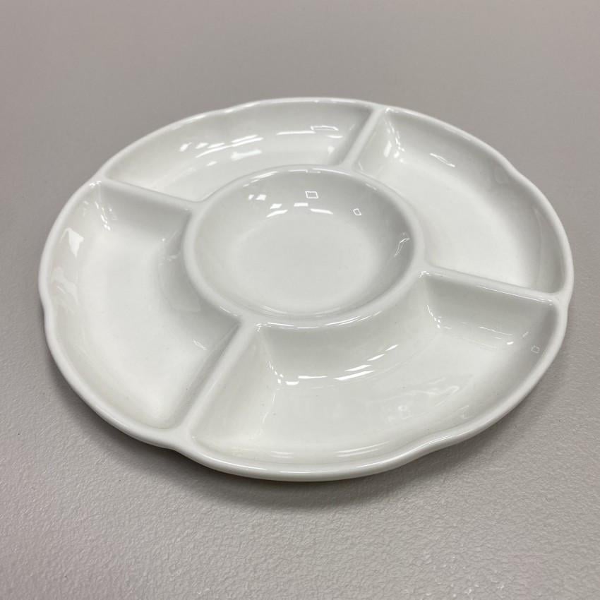 Менажниця порцеляноваHelios 2605 кругла 20 см (2230494758) - фото 1 Менажниця порцеляноваHelios 2605 кругла 20 см (2230494758) - фото 1