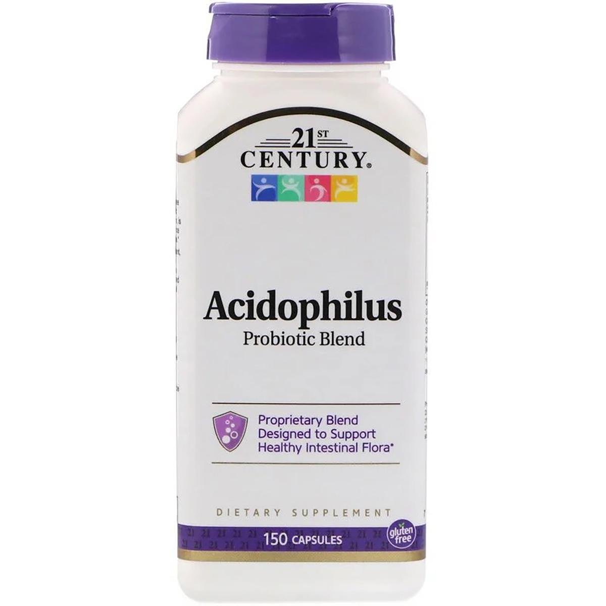 Смесь пробиотиков 21st Century Acidophilus 150 капс. (4699)