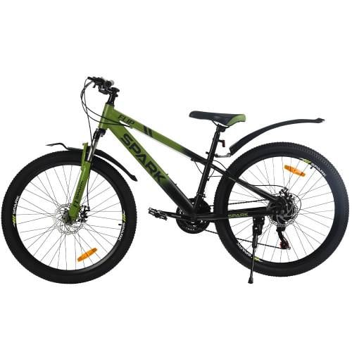 Велосипед Spark FLIP колеса 26" стальная рама 13" Черный с зеленым (000239225) Велосипед Spark FLIP колеса 26" стальная рама 13" Черный с зеленым (000239225)