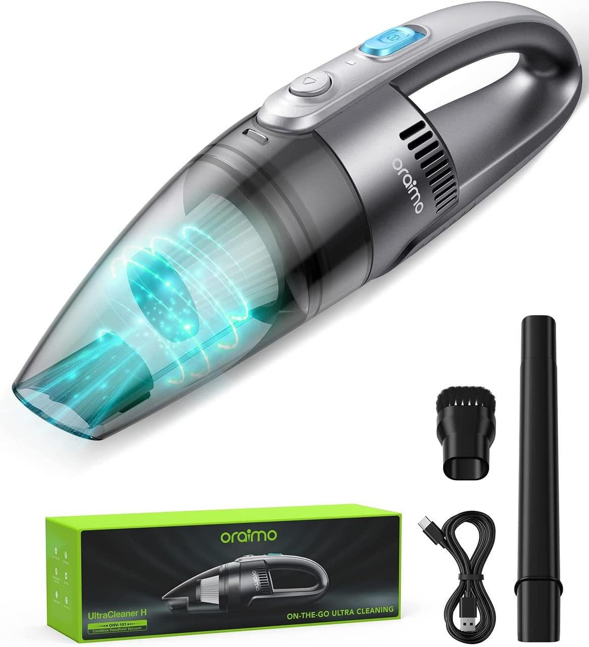 Пилосос ручний акумуляторний Автомобільний Oraimo Cordless Handheld Vacuum