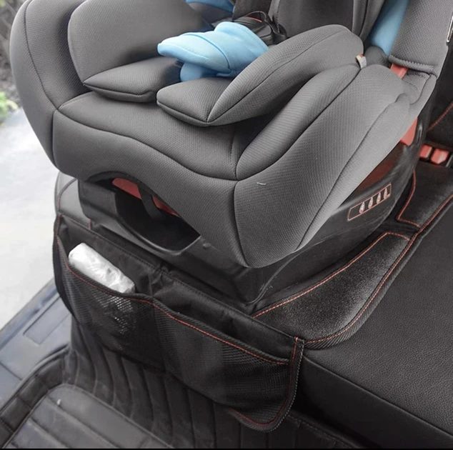 Коврик защитный под автокресло с карманами антискользкий (26881351) - фото 7 Коврик защитный под автокресло с карманами антискользкий (26881351) - фото 7