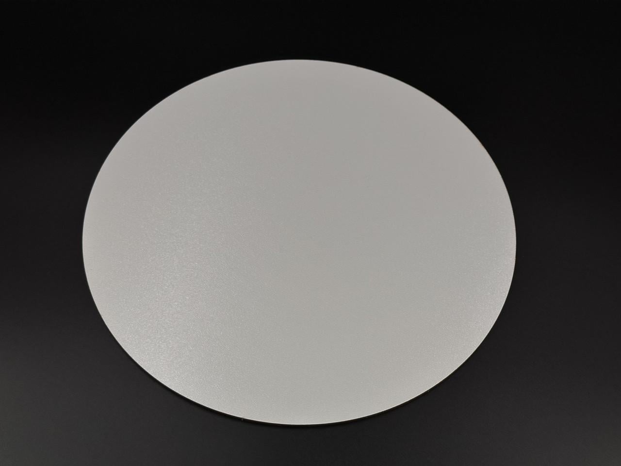 Подкладка для торта круглая из ламинированного ДВП 25 см Белый (PT-12)