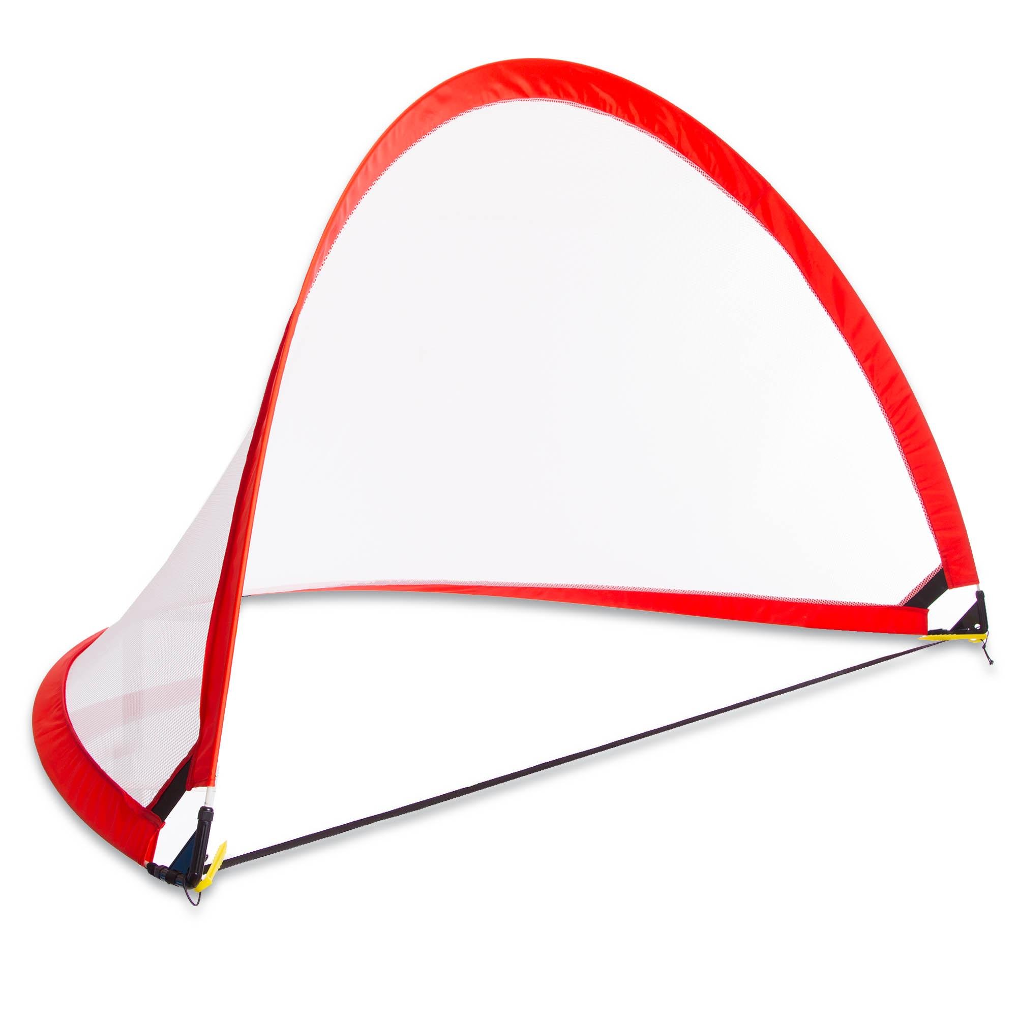 Футбольные ворота складные Zelart Poray SP-Sport PS-SN001L для тренировок 183x104x104 см Красный (DR007564)