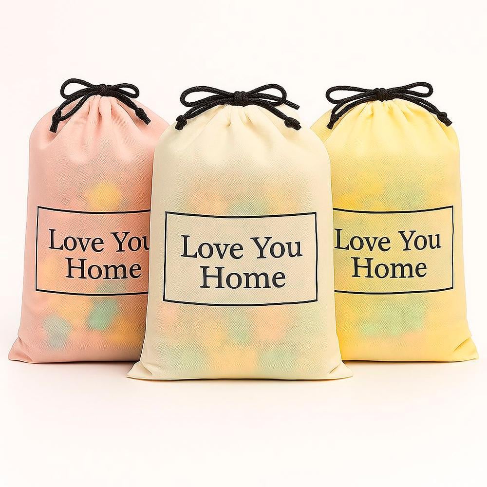 Набір пакетів-сумок LoveYouHome із зав’язкою 15 шт. 35х45 см (59087) - фото 3 Набір пакетів-сумок LoveYouHome із зав’язкою 15 шт. 35х45 см (59087) - фото 3