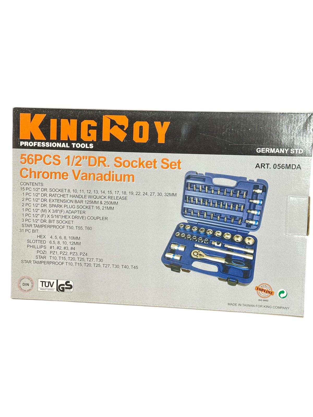 Набір інструментів KING ROY 56 пр. (13057) - фото 8 Набір інструментів KING ROY 56 пр. (13057) - фото 8