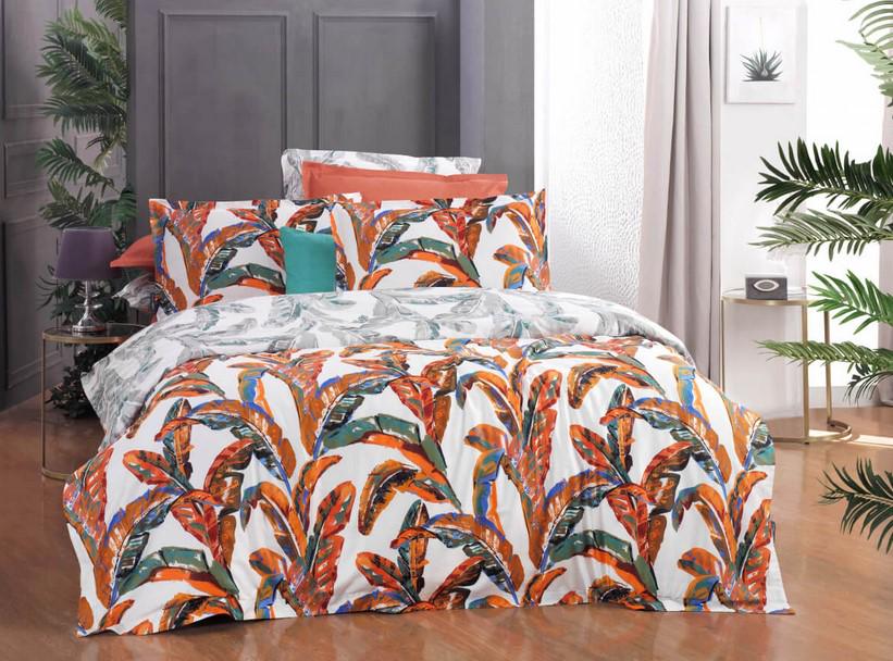 Постельное белье Sarev Defne сатин делюкс 300ТС семейное