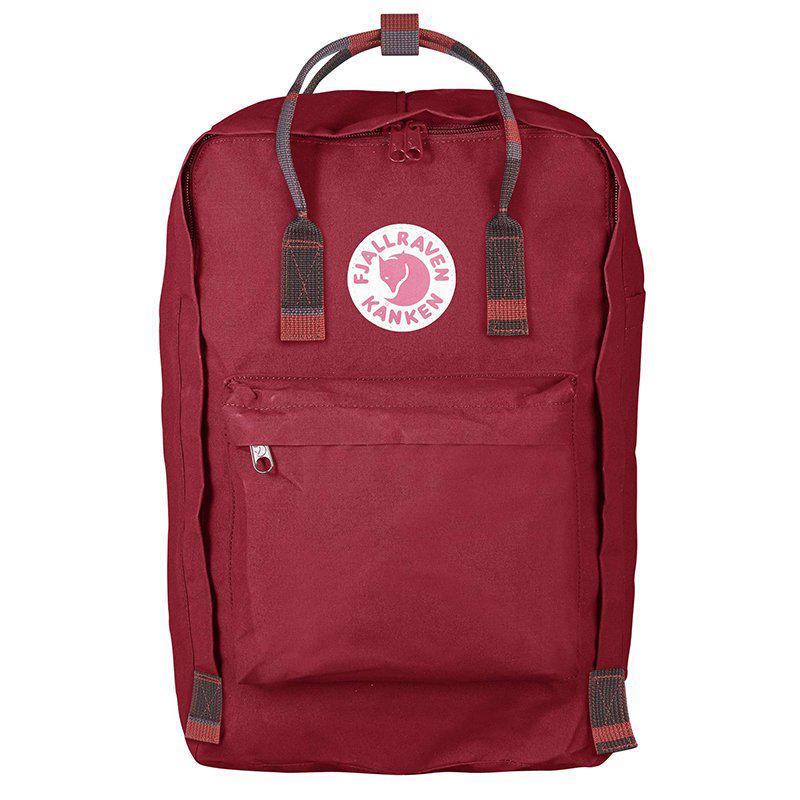 Городской рюкзак Fjallraven Kanken Laptop Random Blocked 17 20 л Deep Red (27173.325-915)