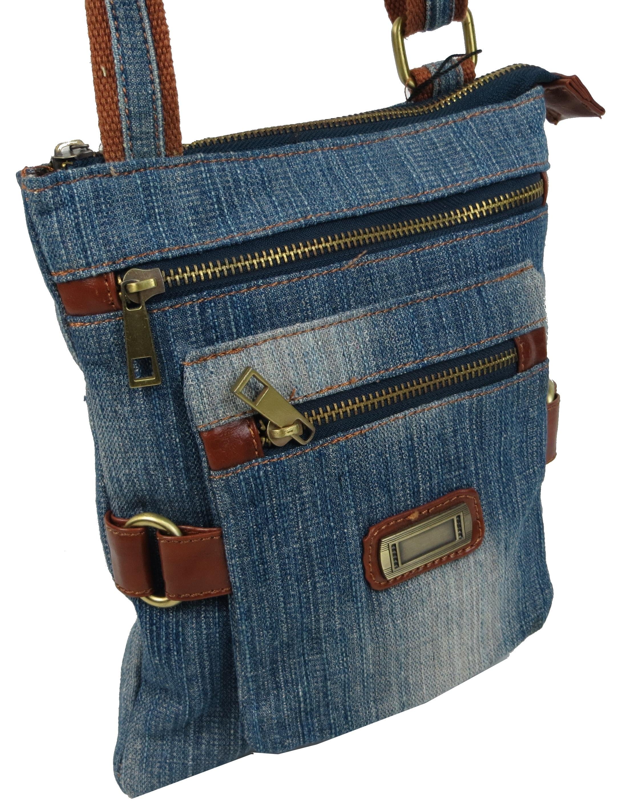 Сумка женская Fashion jeans Синий (Jeans8082 blue)