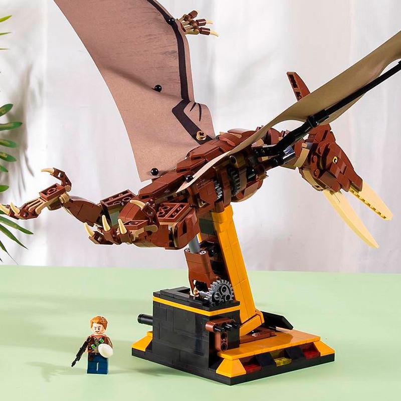 Конструктор дитячий MJI Птеродактиль механічний 769 дет. (22792500) - фото 5 Конструктор дитячий MJI Птеродактиль механічний 769 дет. (22792500) - фото 5