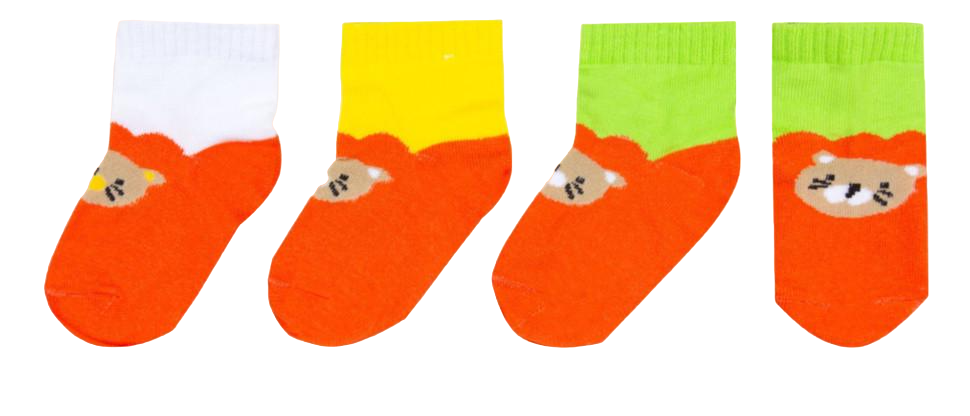 Носки детские хлопковые демисезонные для девочки Gabbi NSD-243 р. 10-12 6 пар (90243)