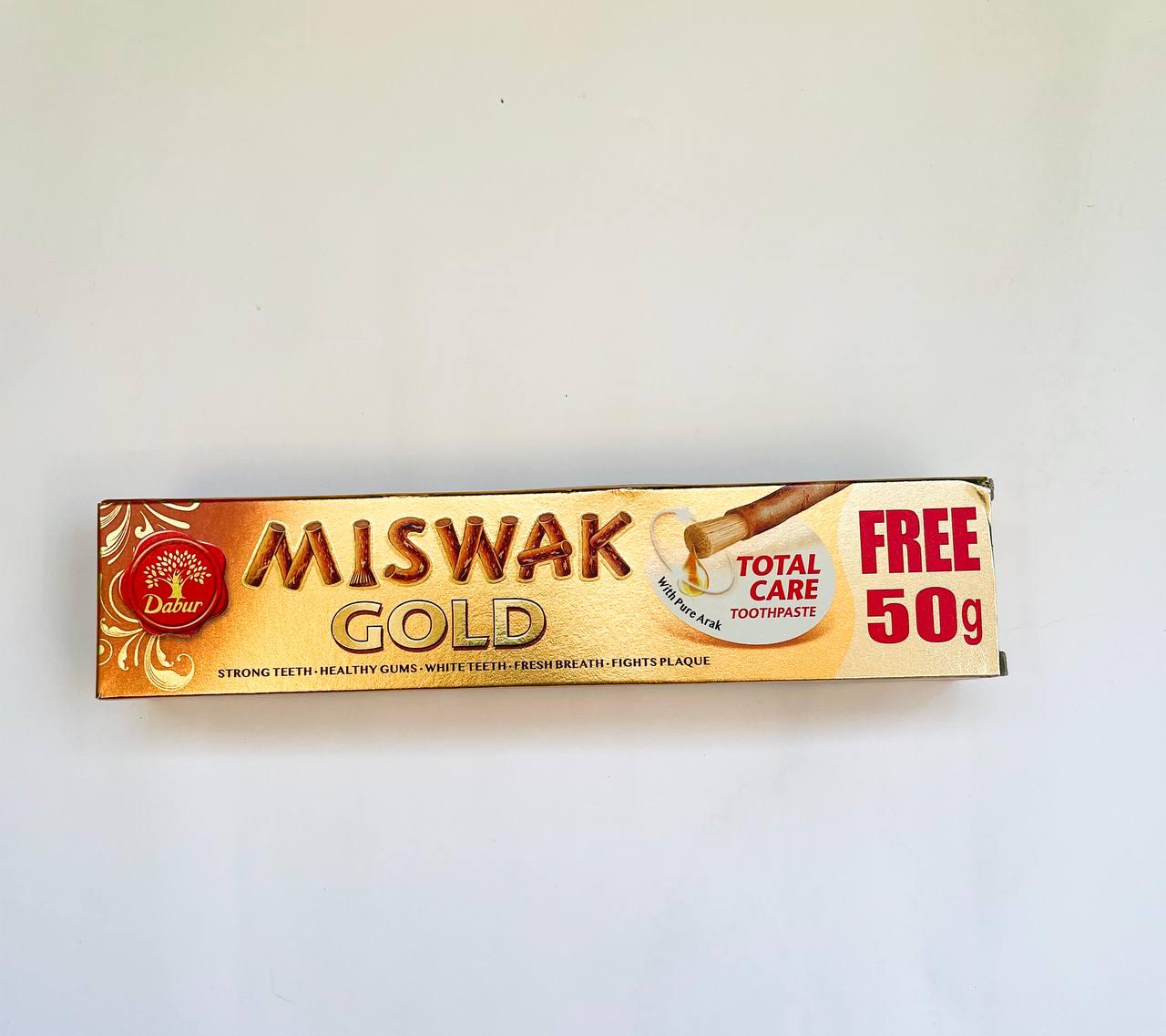 Зубна паста без фтору Miswak Gold