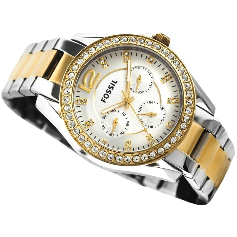 Женские часы Fossil Riley ES3204 38 мм (wtchs_29103) - фото 2 Женские часы Fossil Riley ES3204 38 мм (wtchs_29103) - фото 2