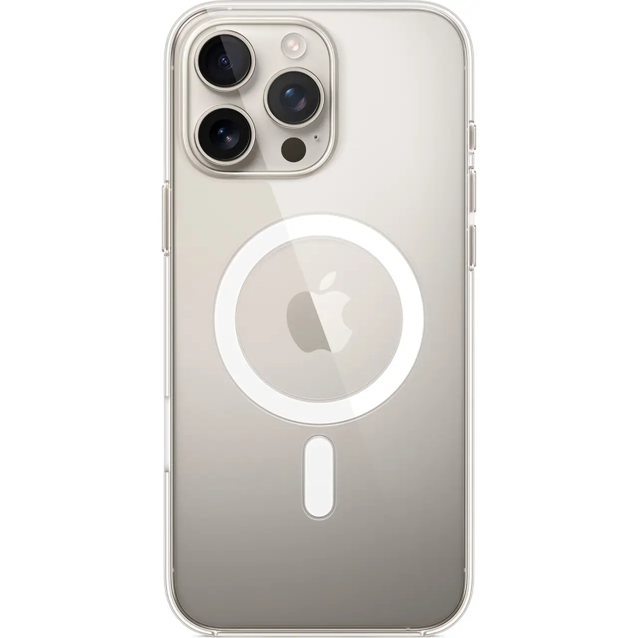 Чехол-накладка Monblan Magnetic Crystal Series Case for iPhone 16 Pro, Transparent