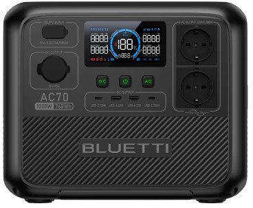 Зарядная станция BLUETTI AC70 768Wh 1000W - фото 2