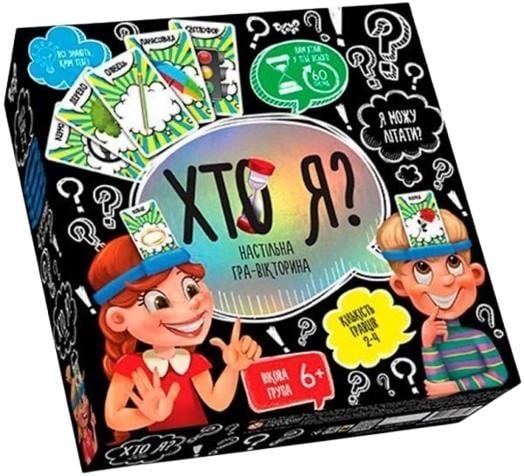 Игра настольная Danko Toys КТО Я? (HIM-02-02) Игра настольная Danko Toys КТО Я? (HIM-02-02)