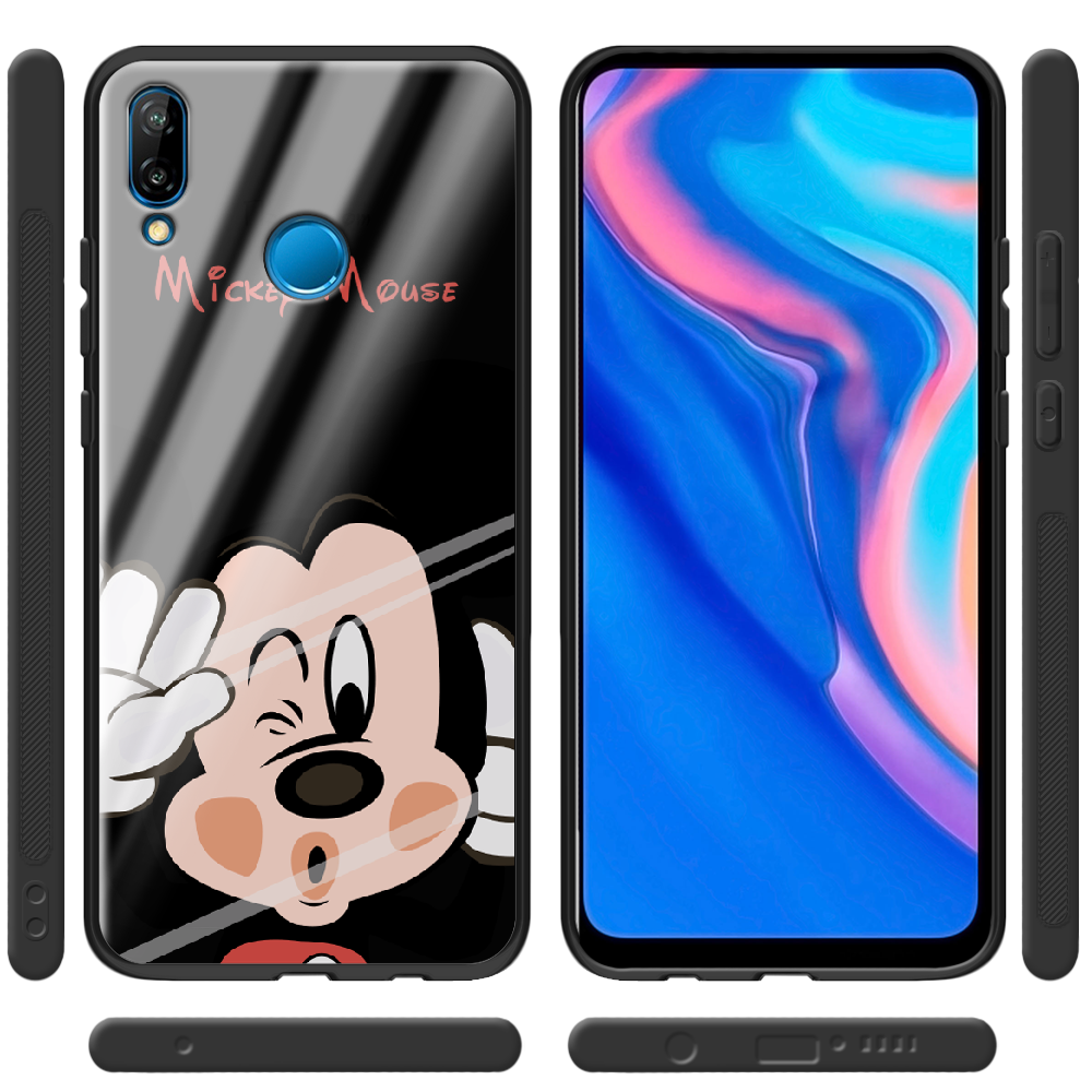 Чехол Boxface Huawei P20 Lite Mister M Черный силикон со стеклом (33127-cc58-37726) - фото 2