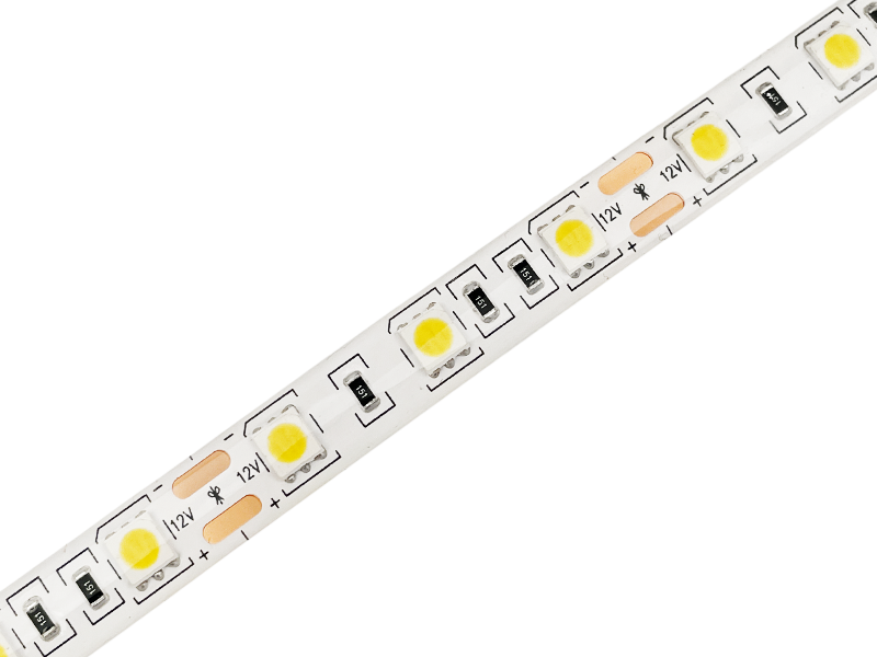 Світлодіодна стрічка МТК MTK 5050 60 LED 12V IP65 Тепло білий ( -300WW-F-5050-12 №1) - фото 4