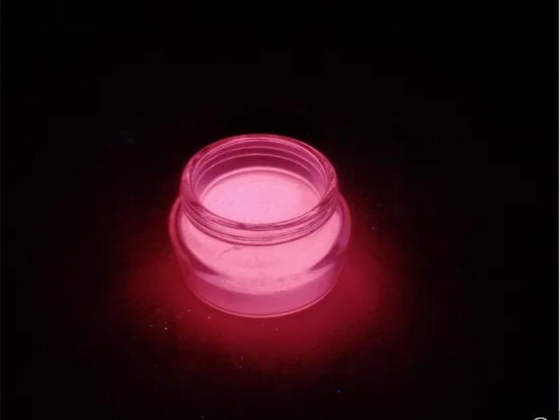 Люмінофор ТАТ 33 рожевий з помаранчево-рожевим світінням 100 г 60 мікрон (102803780)