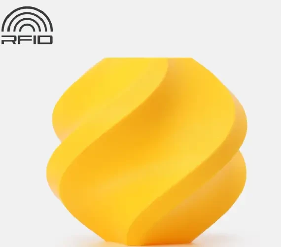 Пластик Bambu Lab PLA Basic с RFID меткой Sunflower Yellow (10402)