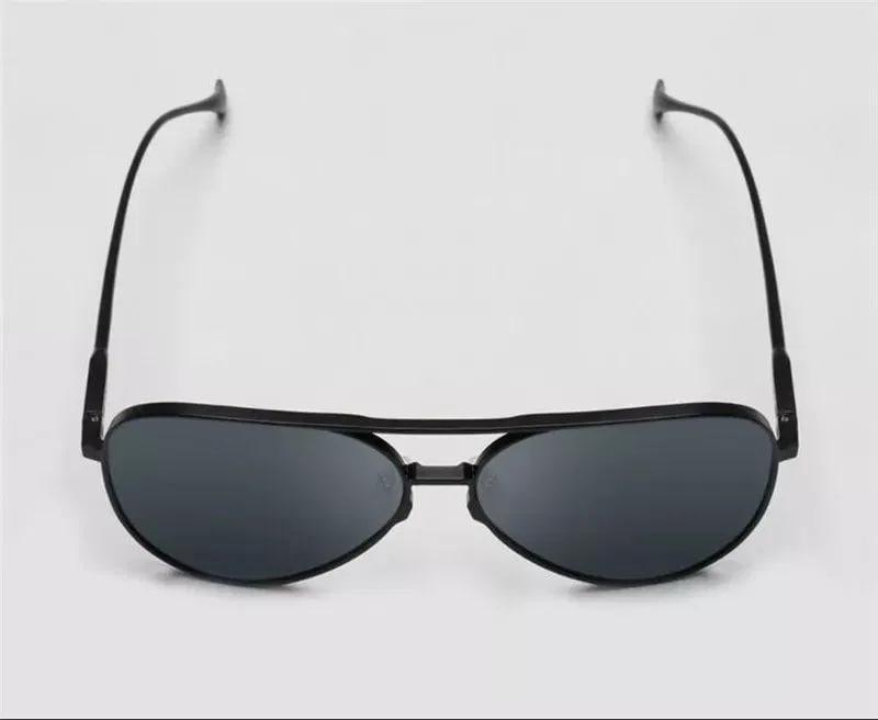Очки солнцезащитные Mijia Polarized Navigator Pilot Sunglasses TYJ02TS DMU4053TY Темно-серый - фото 4