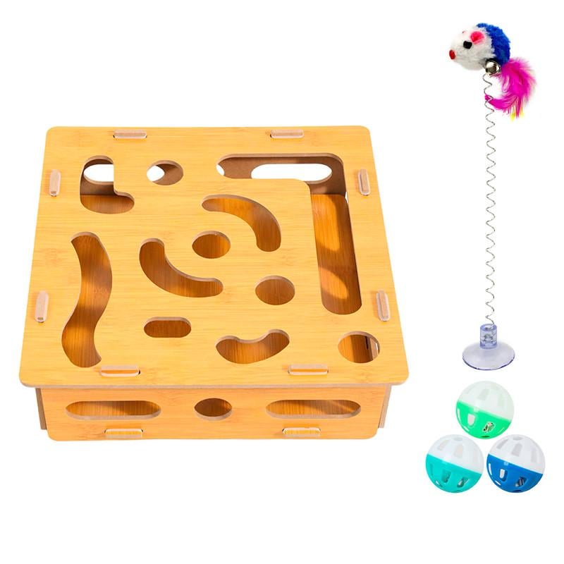 Игрушка-лабиринт для котов Taotaopets 076617 Игровой центр (31457509) Игрушка-лабиринт для котов Taotaopets 076617 Игровой центр (31457509)