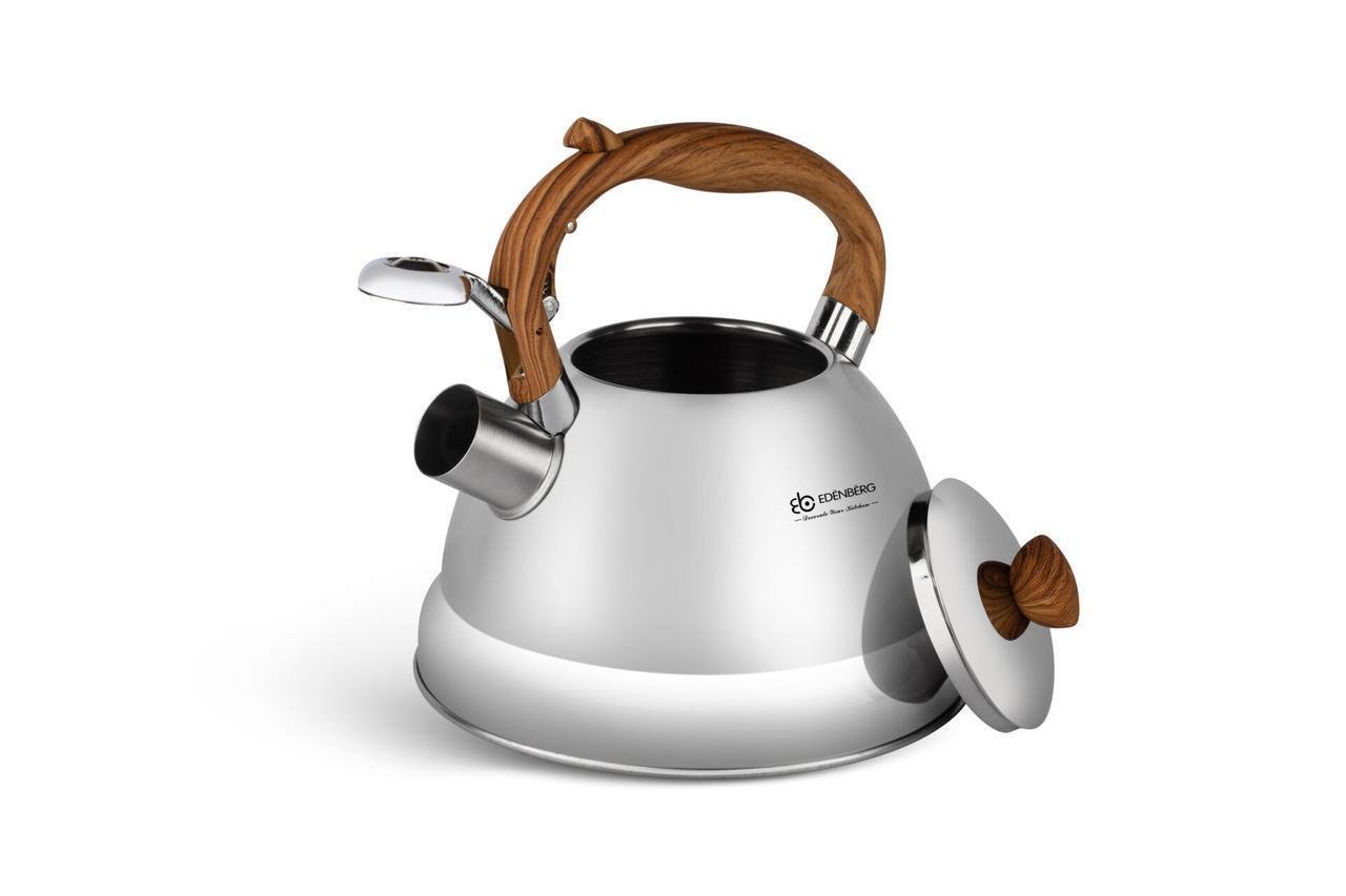 Чайник Edenberg 2 л Коричневий (EB-1988) - фото 1 Чайник Edenberg 2 л Коричневий (EB-1988) - фото 1