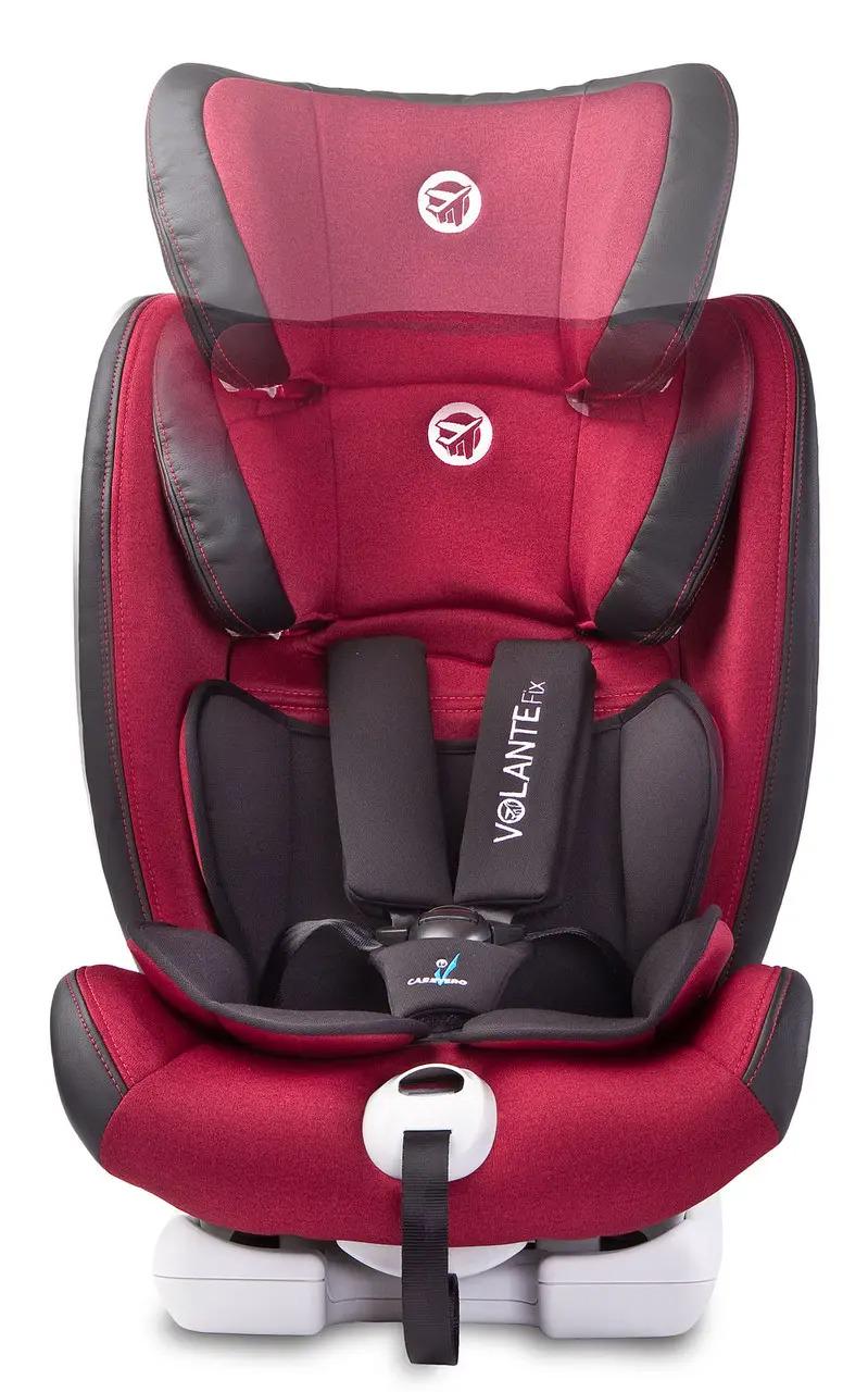 Автокресло детское Caretero Volante Fix Isofix Limited 9-36 кг 78х48х45 см Красный (127609) - фото 3