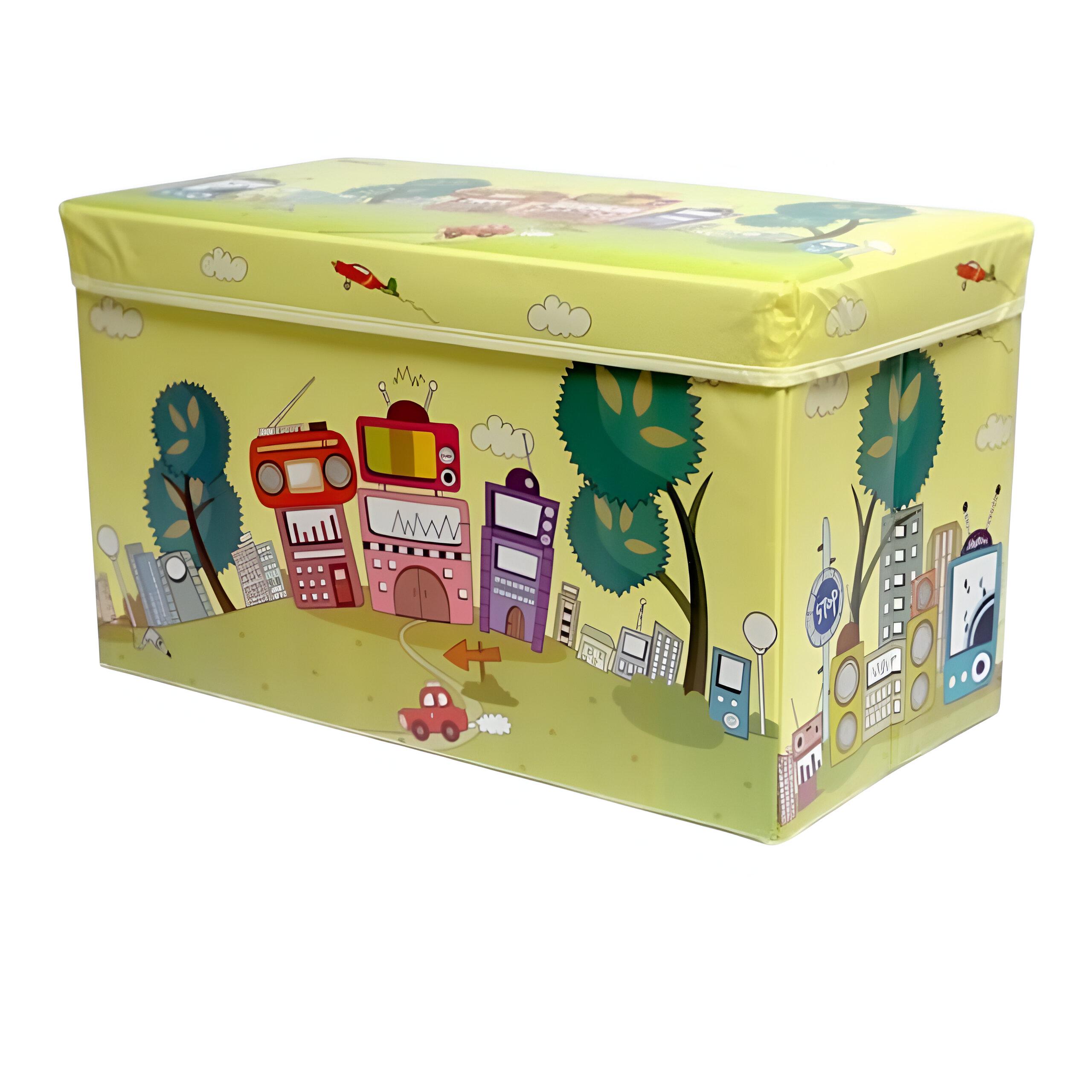 Ящик складной для хранения игрушек и одежды 59,5х31х35,5 см (C 68853-3)