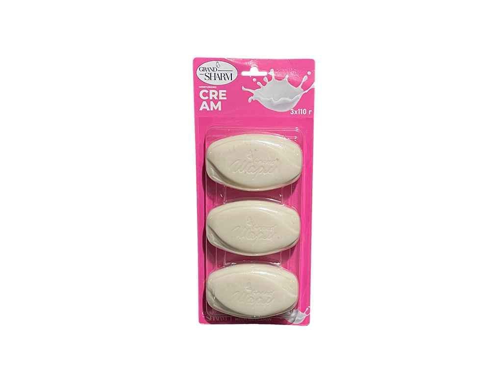 Мыло твердое Шарм Увлажняющий крем 3 шт. 110 г (267672)