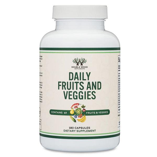 Смесь экстрактов Double Wood Daily Fruits and Veggies 180 капс. (000021870) Смесь экстрактов Double Wood Daily Fruits and Veggies 180 капс. (000021870)