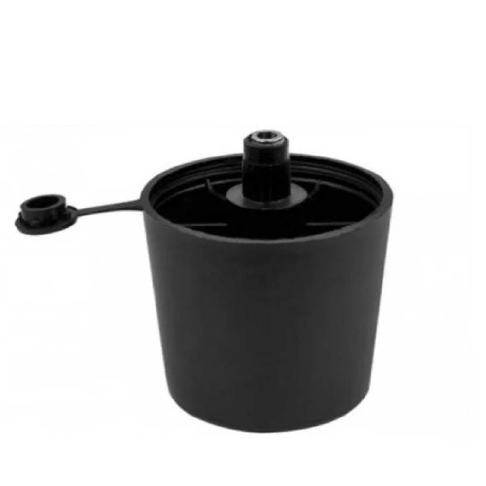 Меблева ніжка-стопка Sigma регульована пластик 47 мм D 50 мм Чорний (MO1262)