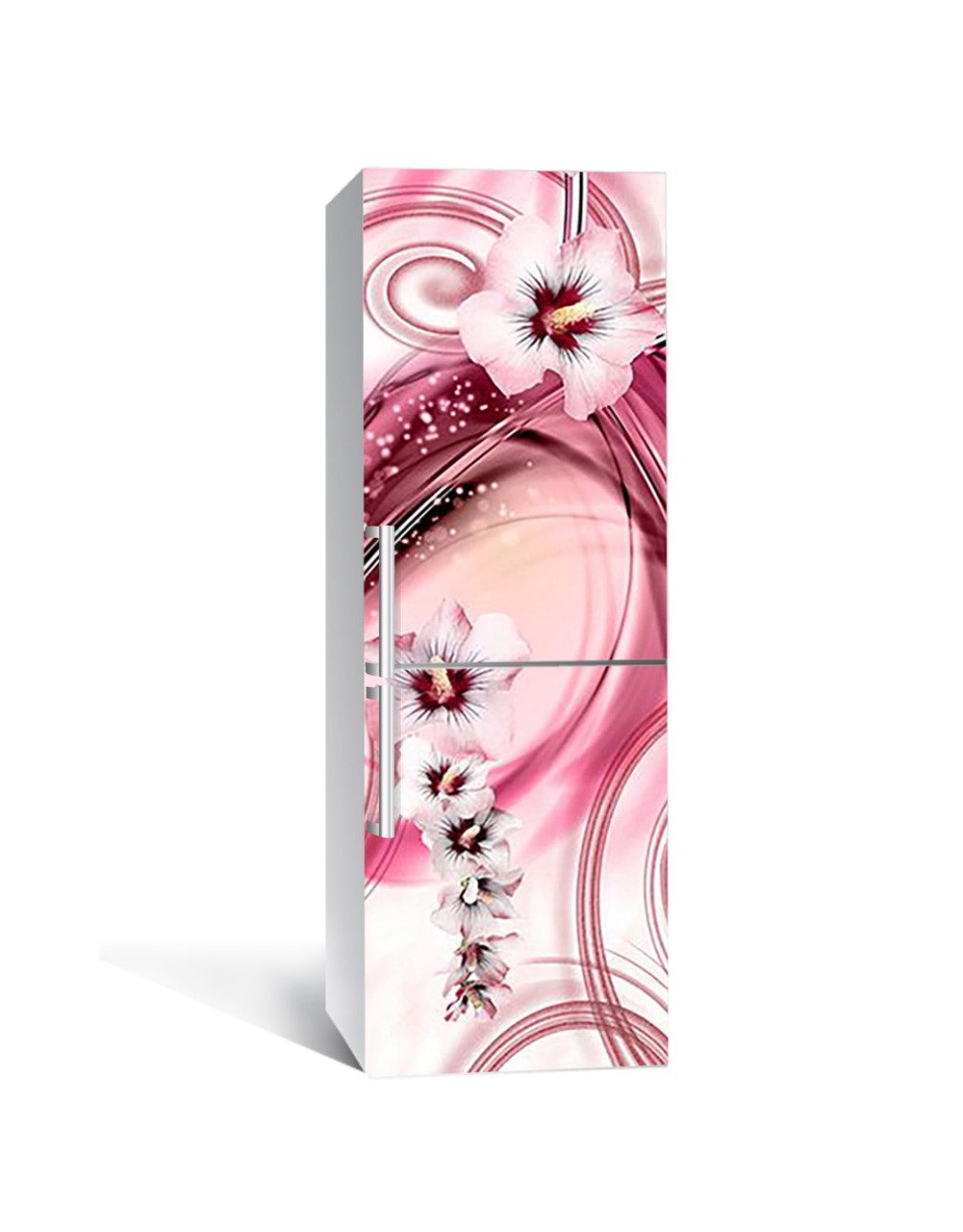 Наклейка 3D на холодильник Zatarga Багровый танец 650х2000 мм (1323453971)